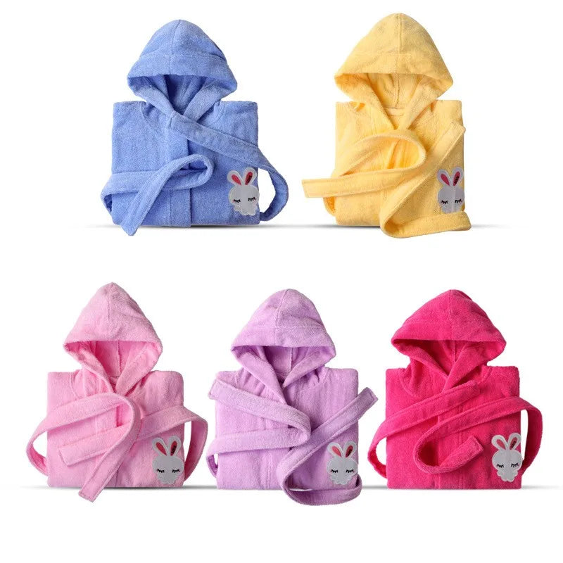 peignoir de bain eponge garcon