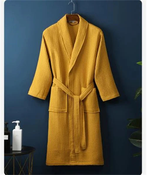 peignoir de bain vert