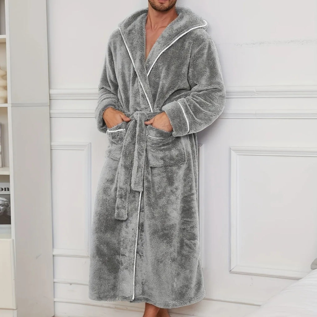 peignoir de bain homme long
