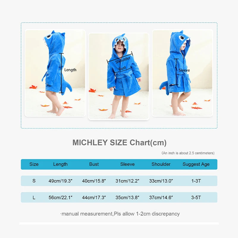 peignoir de bain 4 ans