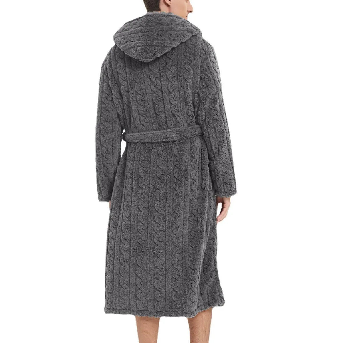 peignoir de bain noir