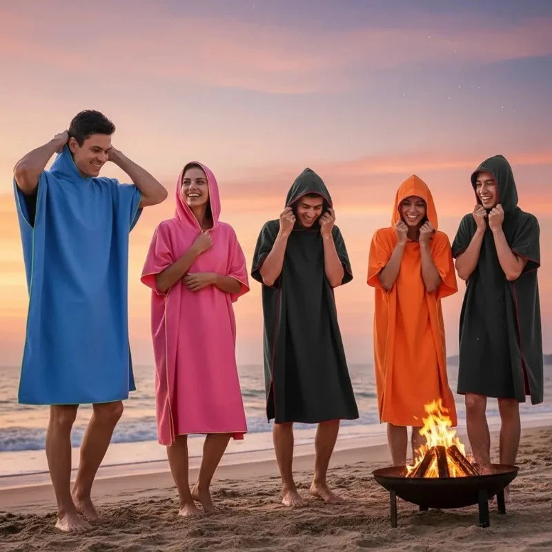 cape peignoir de bain