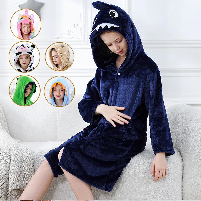 peignoir de bain junior