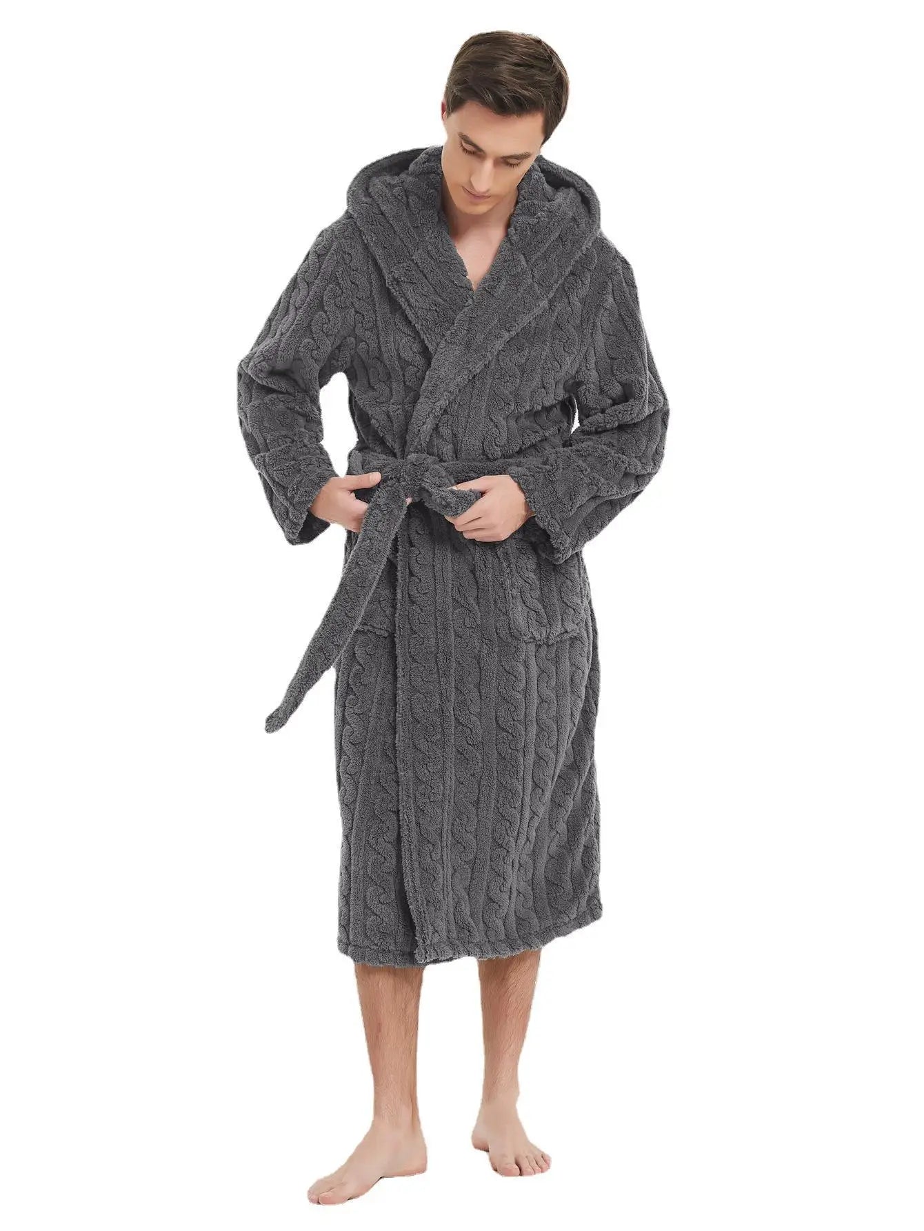 peignoir de bain noir