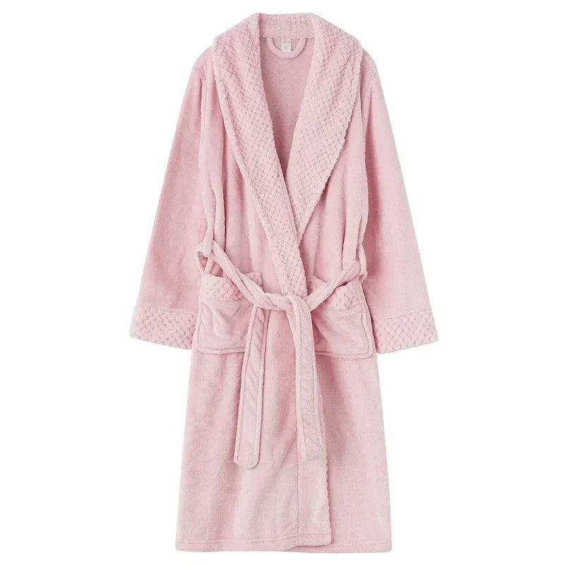 peignoir de bain long