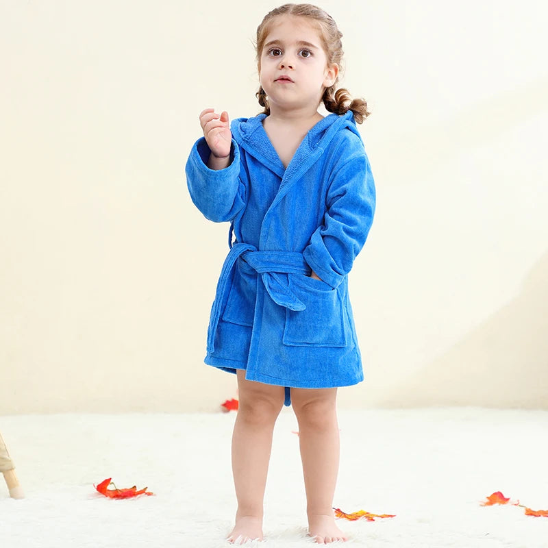 peignoir de bain 4 ans