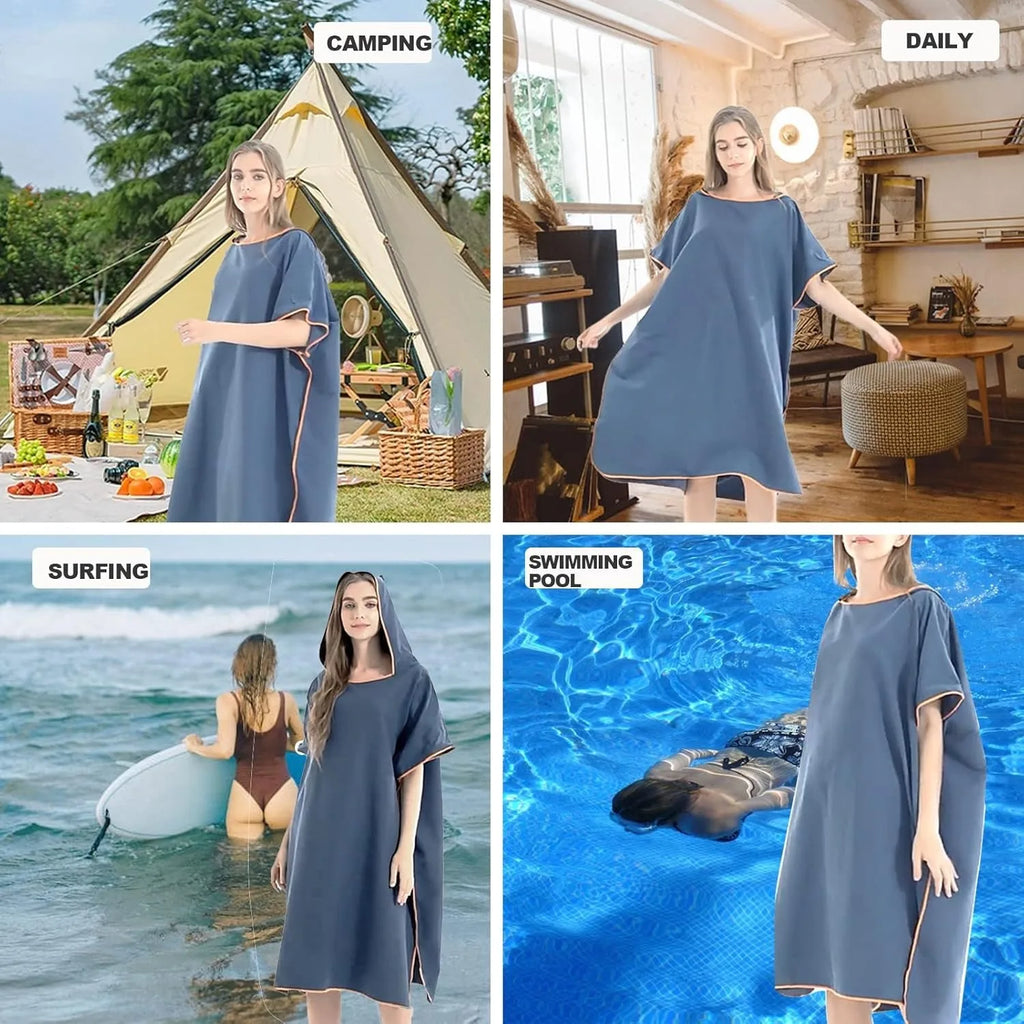 peignoir de bain piscine