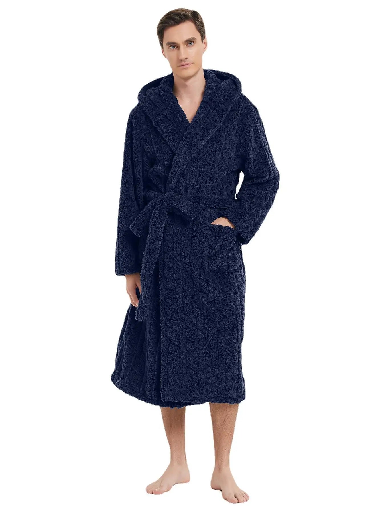 peignoir de bain noir