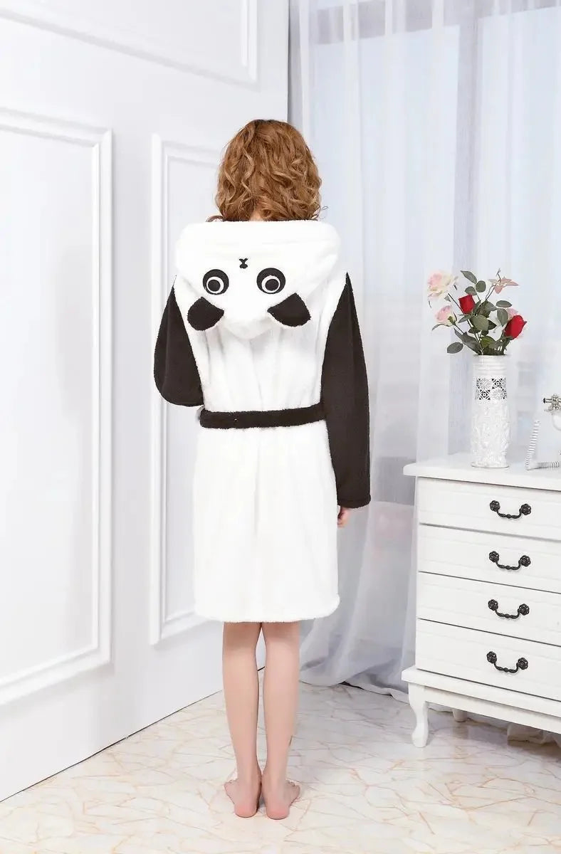 peignoir de bain panda