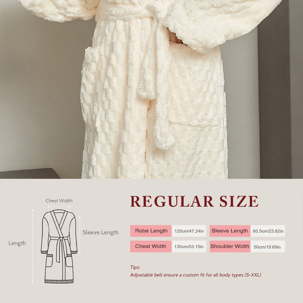 peignoir de bain femme epais
