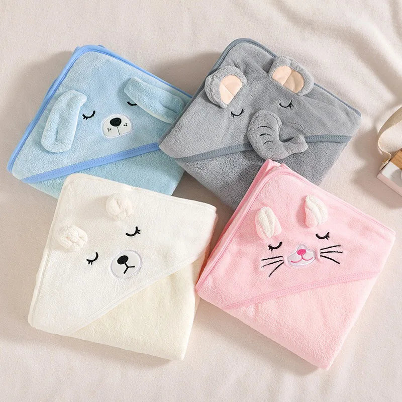 peignoir cape de bain bébé