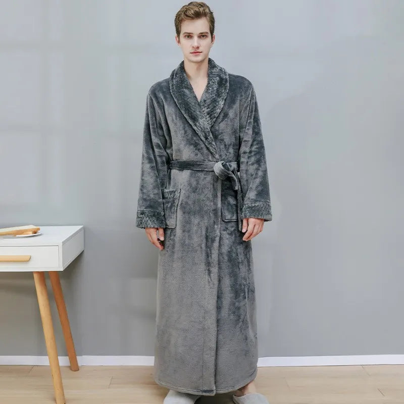 peignoir de bain long