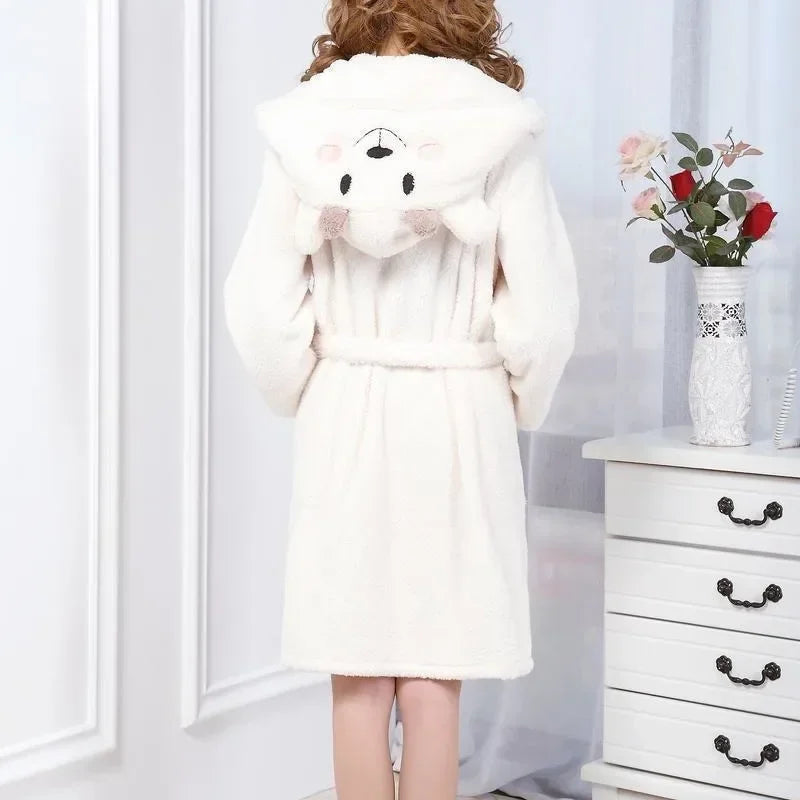peignoir de bain panda