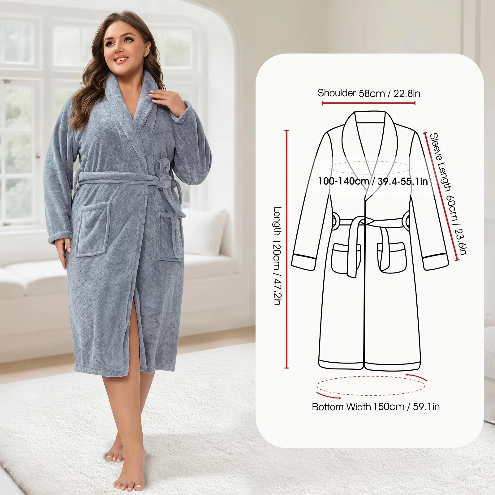peignoir de bain 4xl