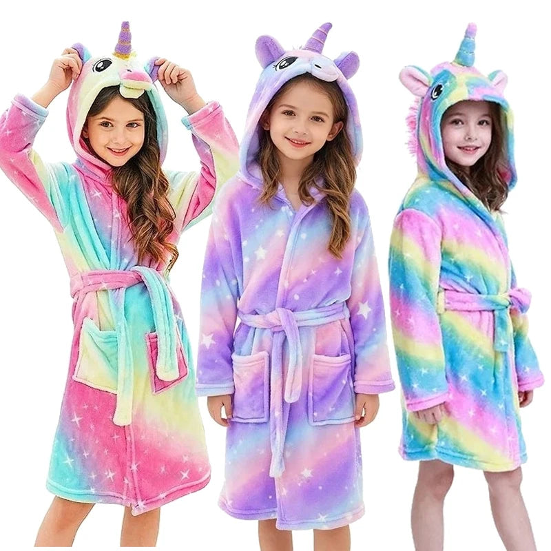 peignoir de bain fille