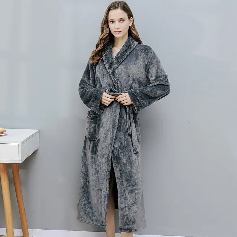 peignoir de bain long