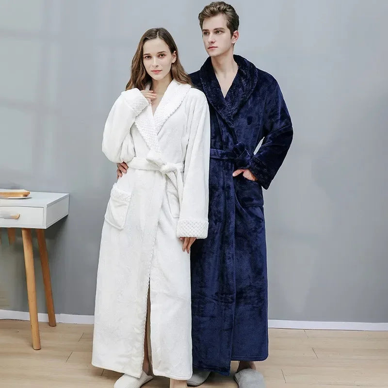 peignoir de bain long