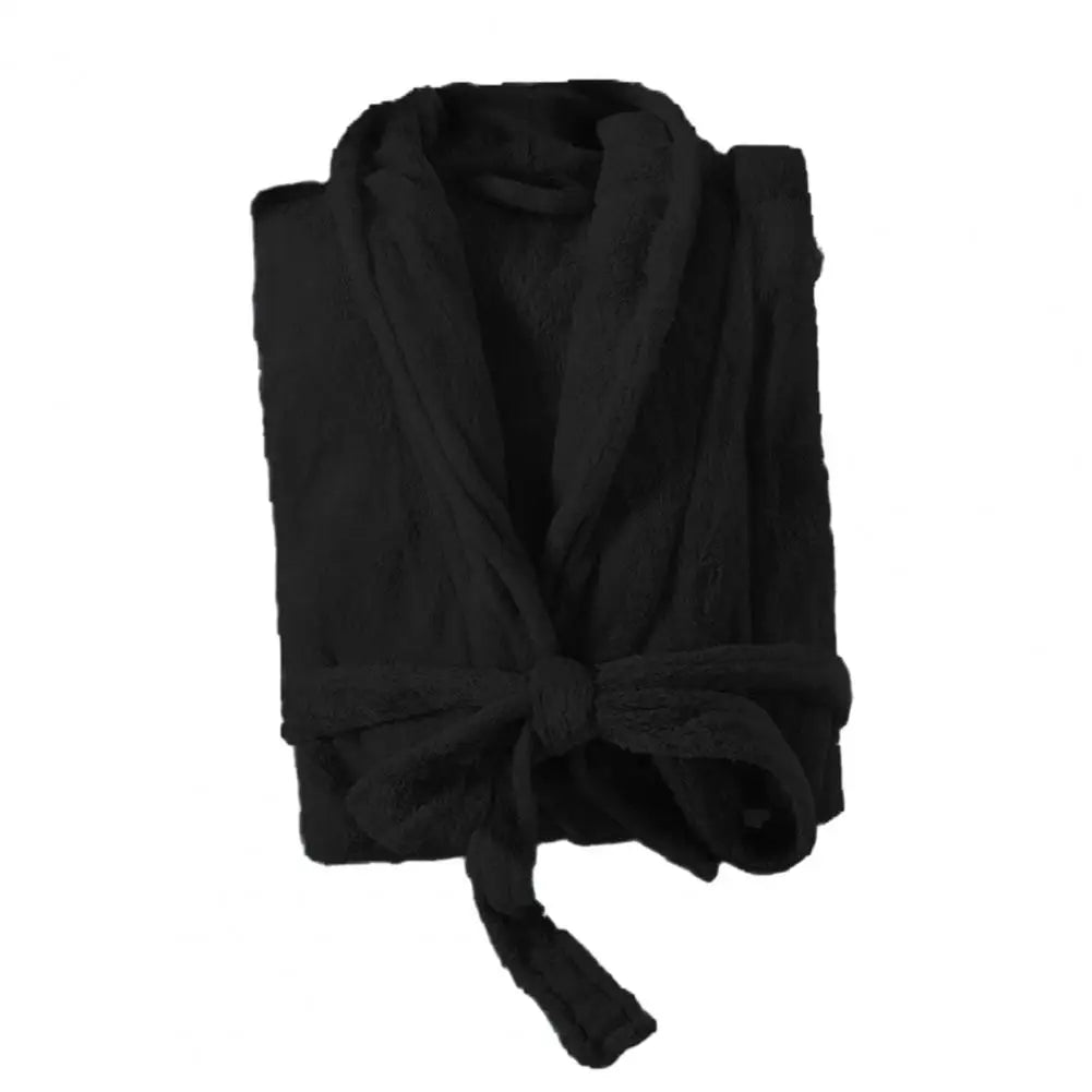 peignoir de bain rouge