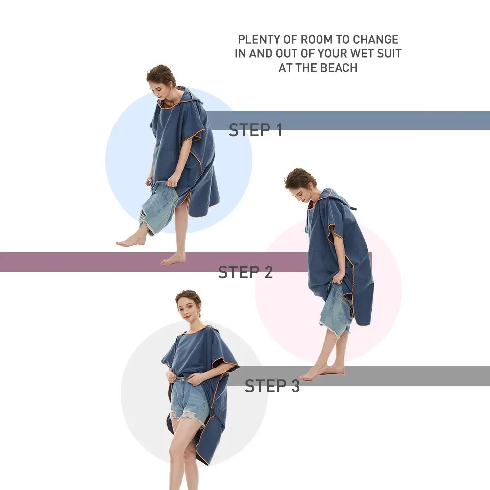 peignoir de bain ado garçon