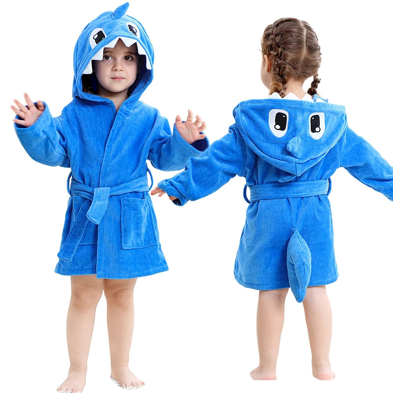 peignoir de bain 4 ans
