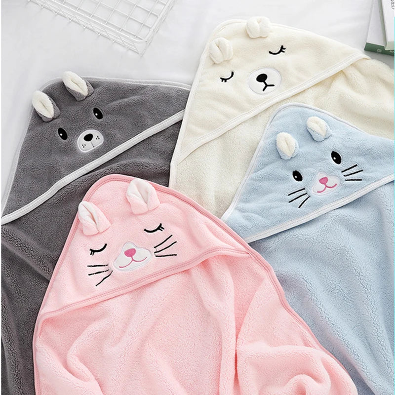 peignoir cape de bain bébé