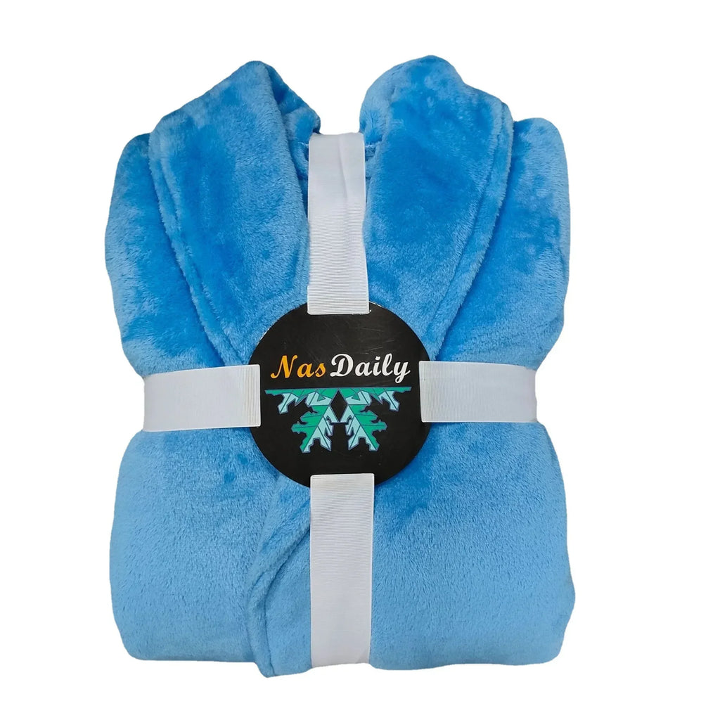 peignoir de bain femme turquoise
