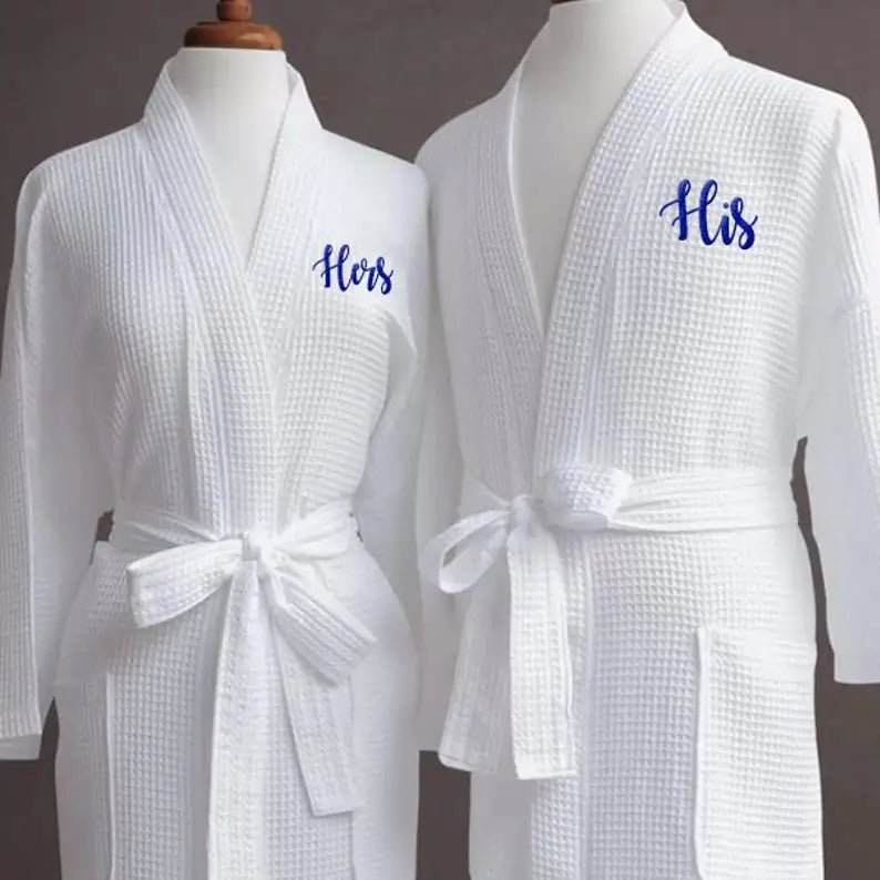 peignoir de bain mr mrs