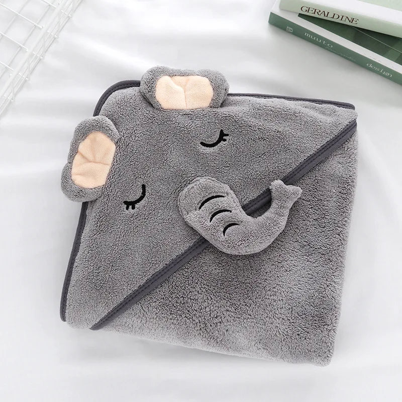 cape peignoir de bain bébé garçon