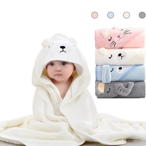 cape peignoir de bain bébé garçon