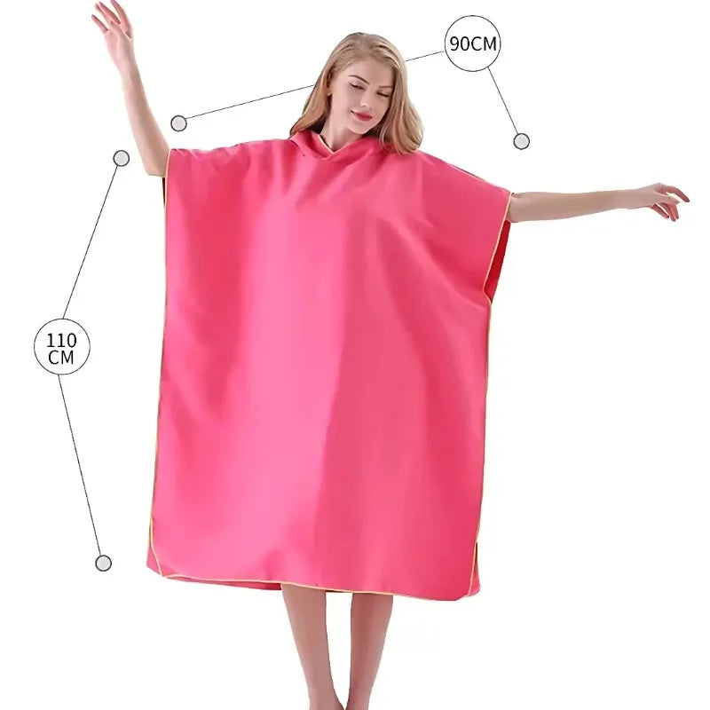 cape peignoir de bain