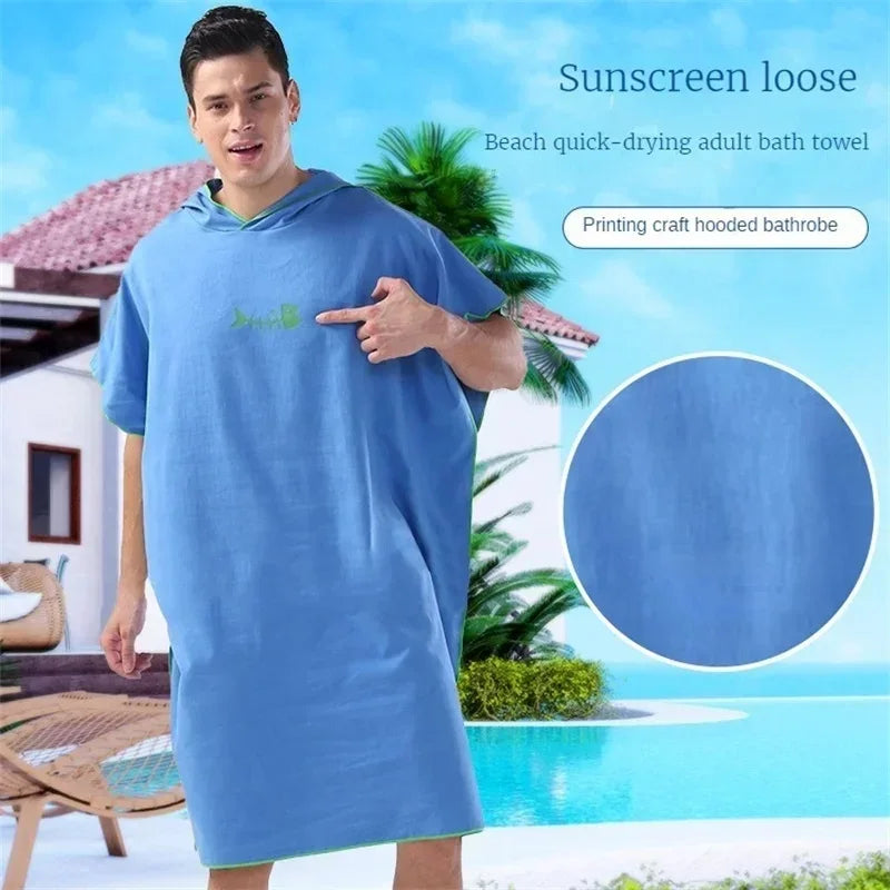 peignoir de bain homme sport