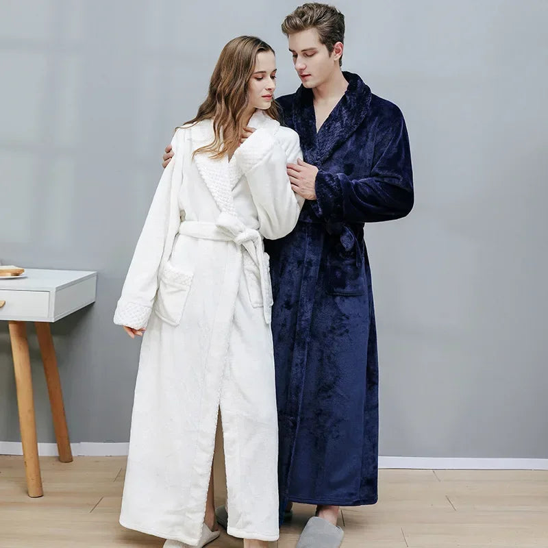 peignoir de bain long