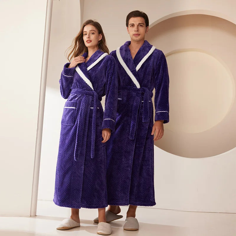 peignoir de bain orange