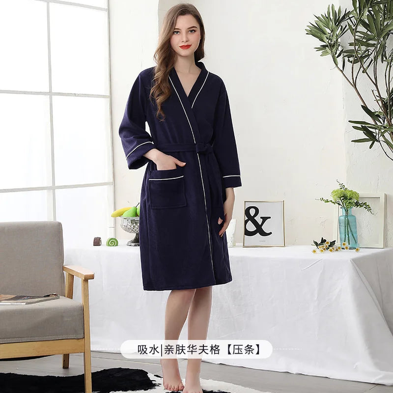 peignoir de bain femme taille s