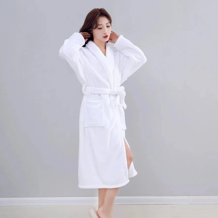 peignoir de bain bordeaux