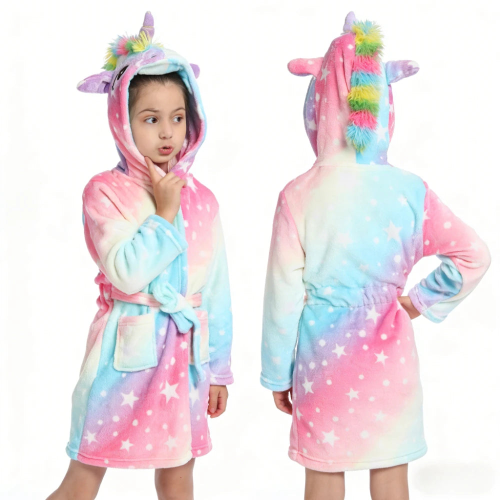 peignoir de bain fille