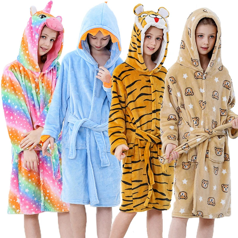 peignoir de bain junior