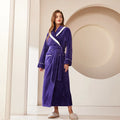 peignoir de bain orange