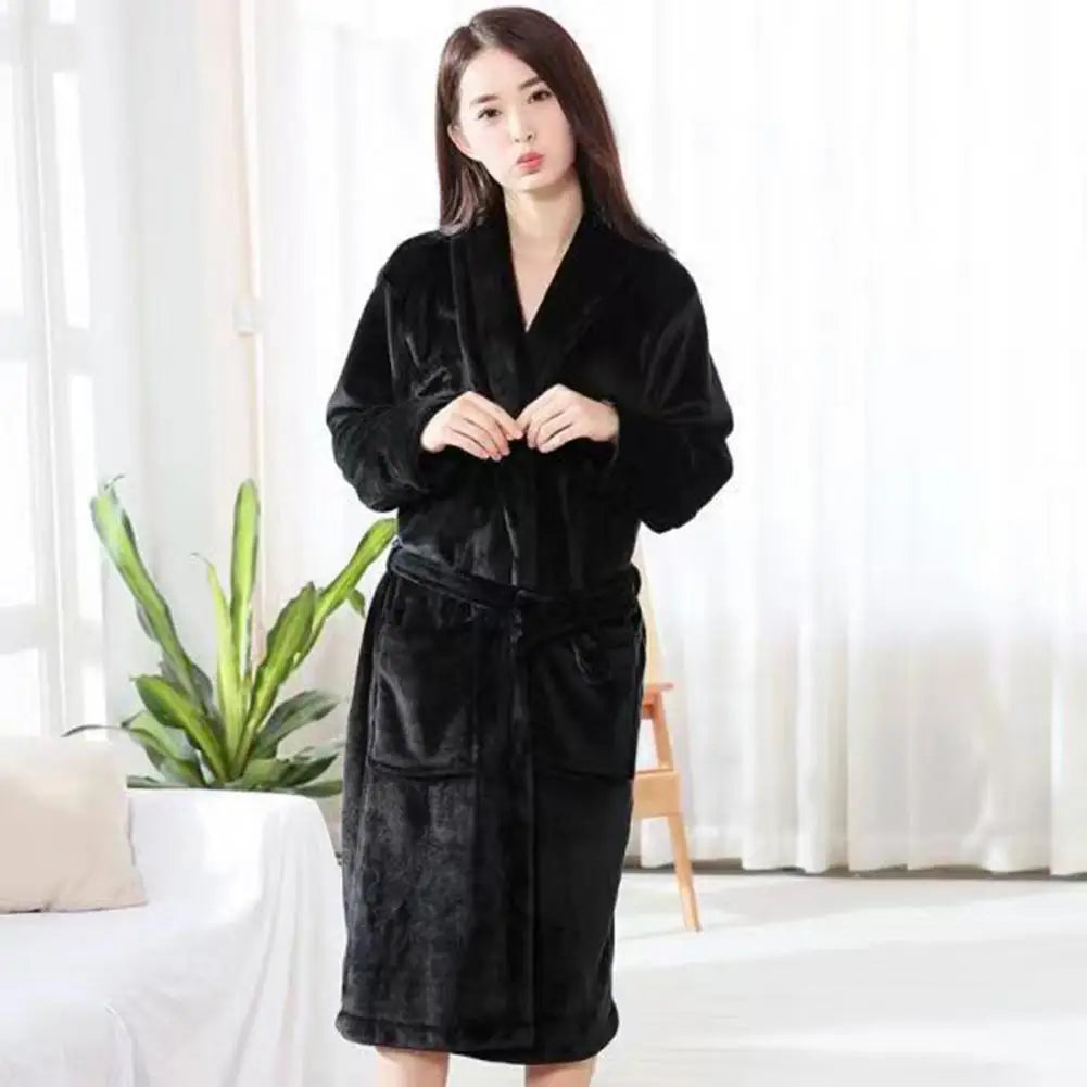 peignoir de bain femme rouge