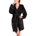 peignoir de bain rose