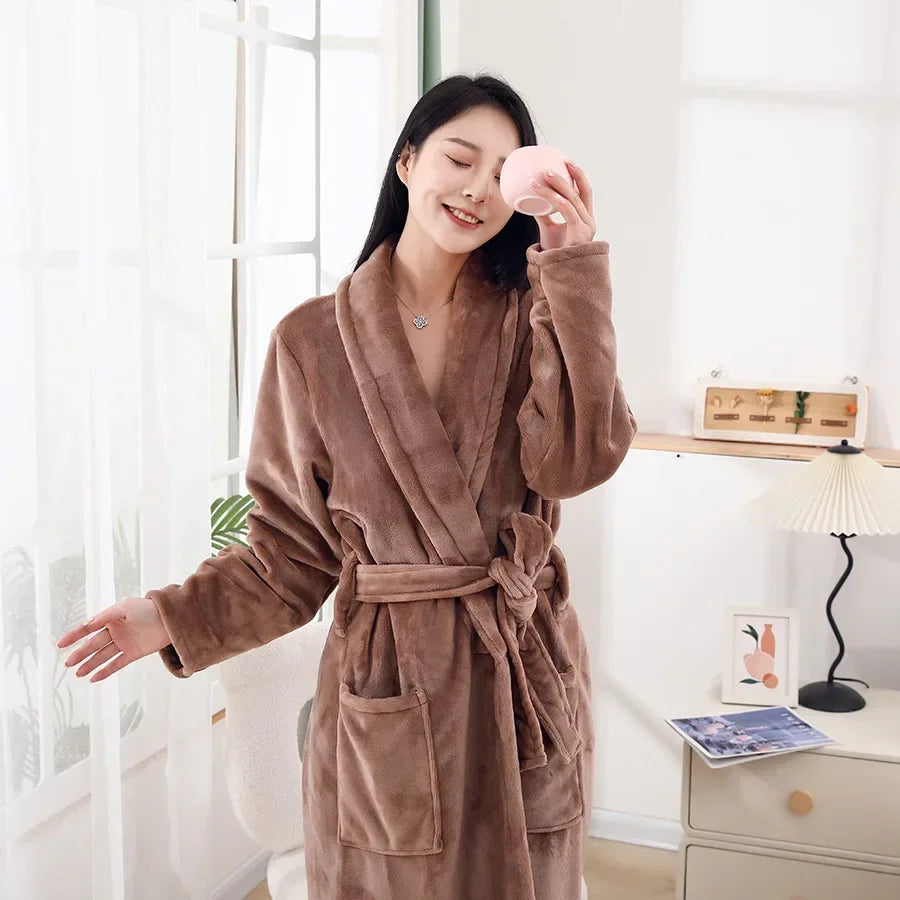 peignoir de bain femme bordeaux