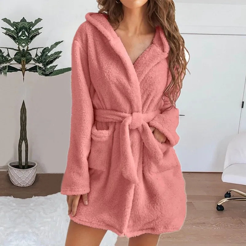peignoir de bain adolescent 16 ans rose