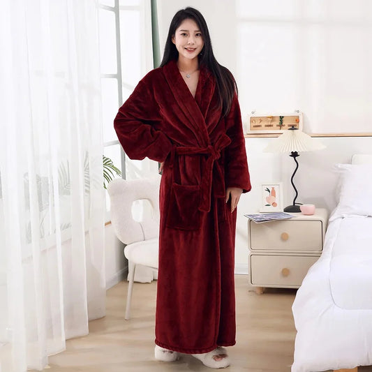 peignoir de bain bordeaux