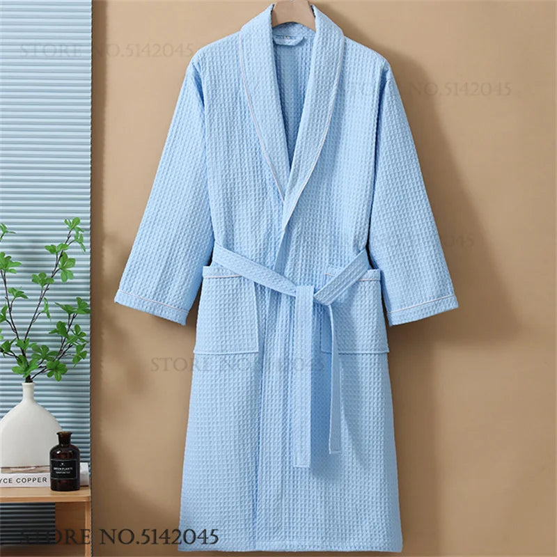 peignoir de bain colombine bleu ciel