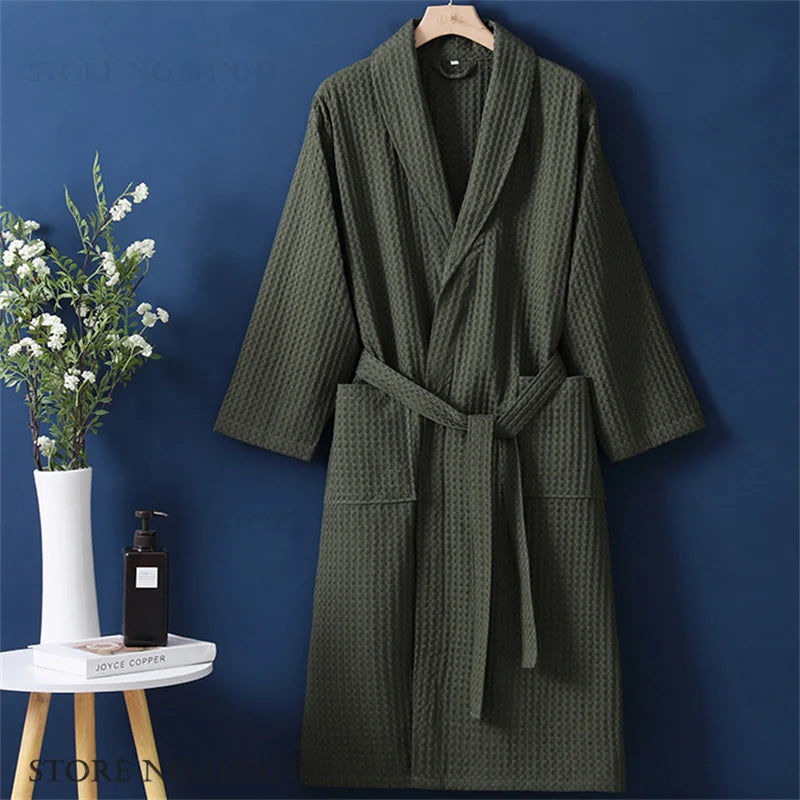 peignoir de bain colombine vert kaki 