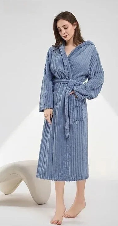 peignoir de bain enfant 14 ans bleu