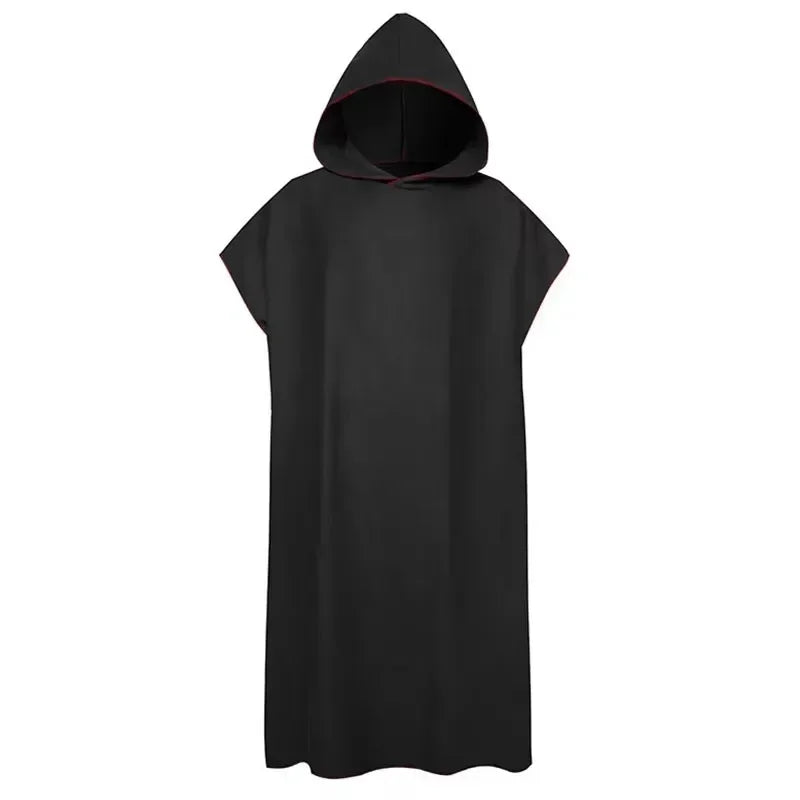 peignoir de bain femme pour piscine noir