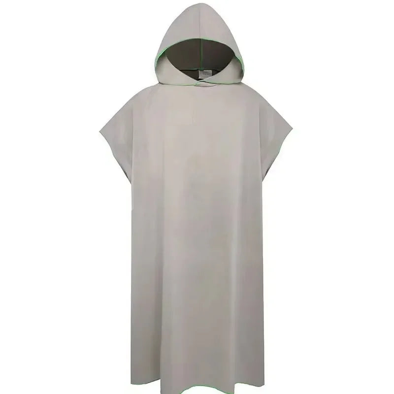 peignoir de bain femme pour piscine gris