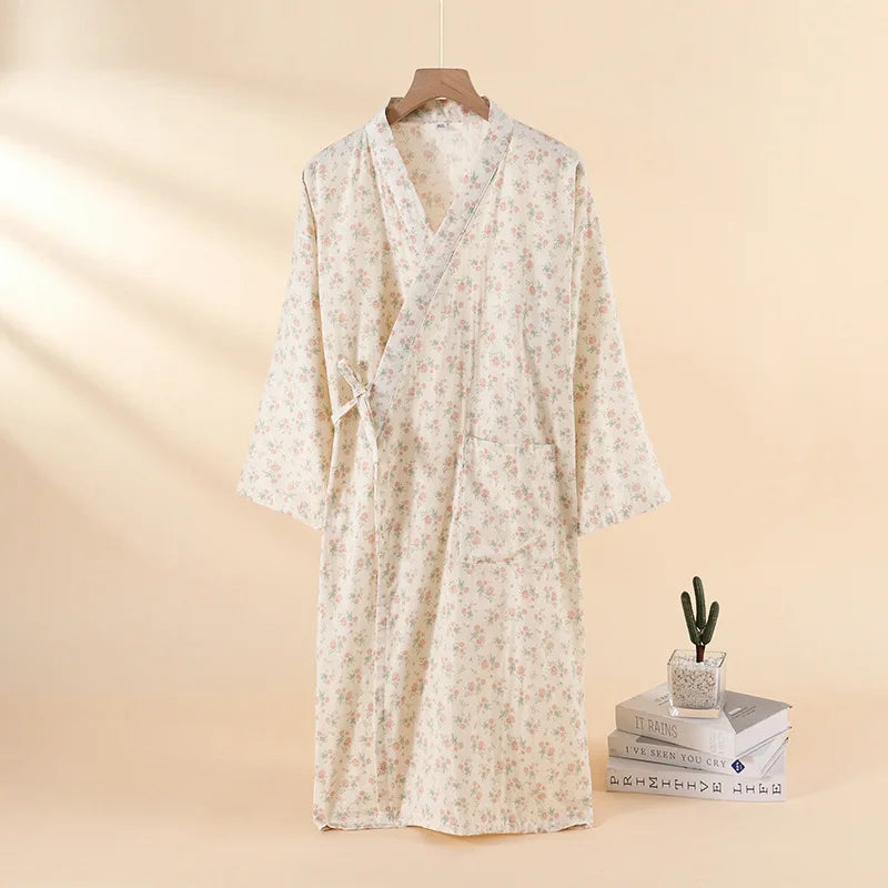 peignoir de bain gaze de coton style 11