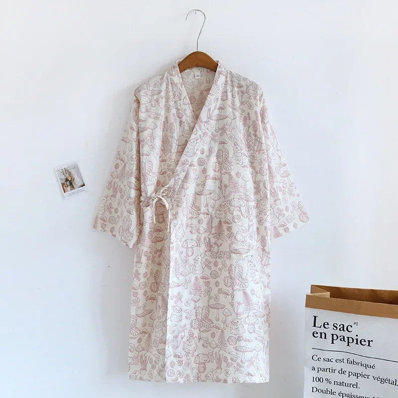 peignoir de bain gaze de coton style 23